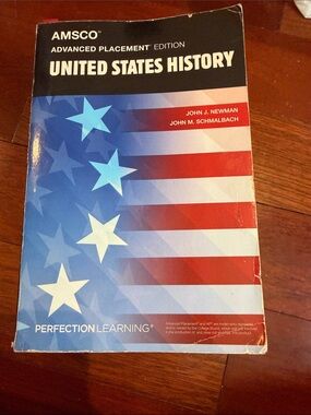 United States History Textbook - Red, White & Blue